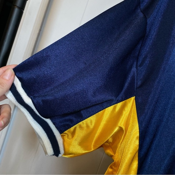 Vintage Diadora Lexington SC USA Yellow Blue 30 Jersey Retro Soccer Football - Picture 3 of 16